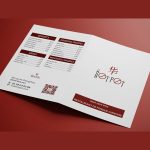 Création menu restaurant Hot Pot — supports print Beauvais