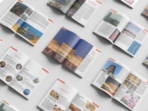 Magazine sur le Henan presentation pages
