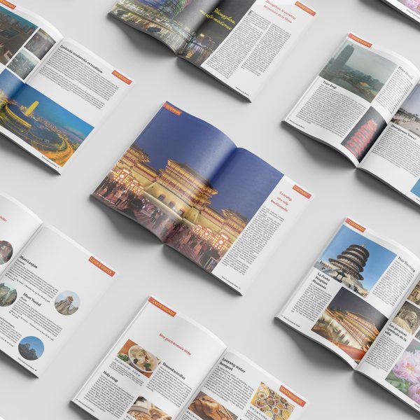 Magazine sur le Henan presentation pages