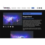 site web sonore fest page artiste 1