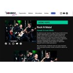 site web sonore fest page artiste 2