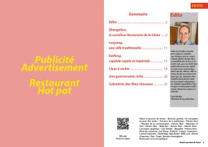 Magazine sur le Henan planches 1