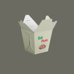 Création packaging pasta box Sub Pasta — graphiste Beauvais