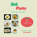 Création visuels Instagram Sub Pasta — graphiste Beauvais